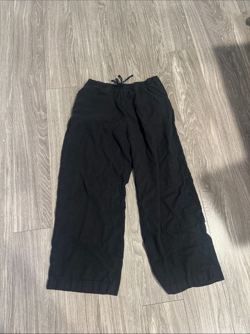 Aritzia linen Pants - Black